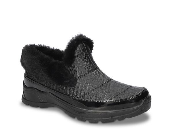 イージーストリート レディース シューズ ブーツ・レインブーツ Easy Street Flurry Waterproof Bootie Black Patent ブラック