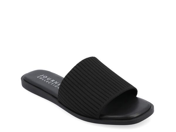 ジュルネ コレクション レディース シューズ サンダル Journee Collection Prisilla Sandal Black ブラック