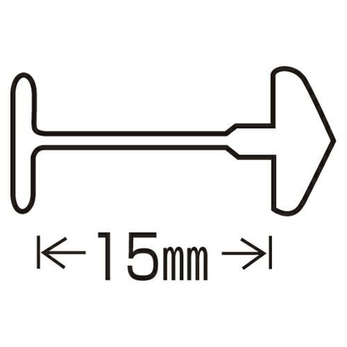 ＵＳピン　ＵＳ－１５ｍｍ　１００００本US-15MM【バノック】