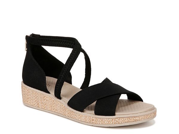 ビジーズ レディース シューズ サンダル BZees Bali Wedge Sandal Black ブラック
