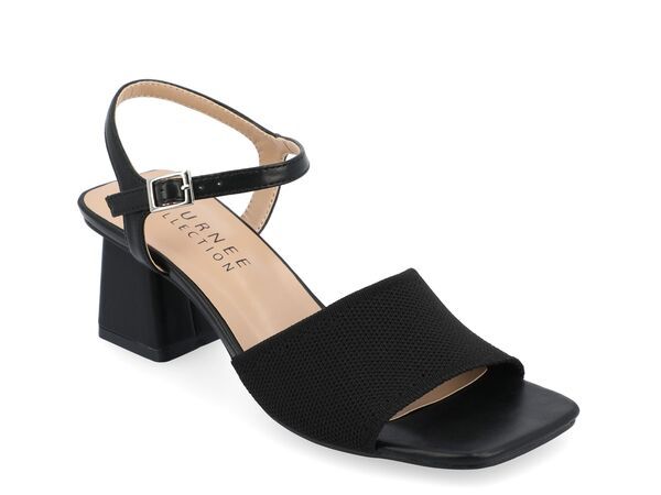 ジュルネ コレクション レディース シューズ サンダル Journee Collection Evylinn Sandal Black ブラック