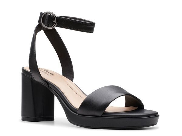 クラークス レディース シューズ サンダル Clarks Ambyrlyn Sandal Black ブラック