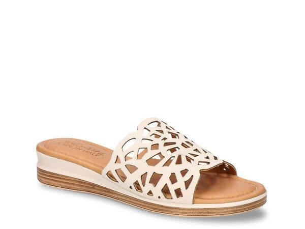 ベラヴィータ レディース シューズ サンダル Bella Vita Cas Italy Wedge Sandal Stone Ivory アイボリー