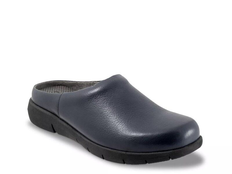 ソフトウォーク レディース シューズ サンダル Softwalk Andria Mule Navy ネイビー