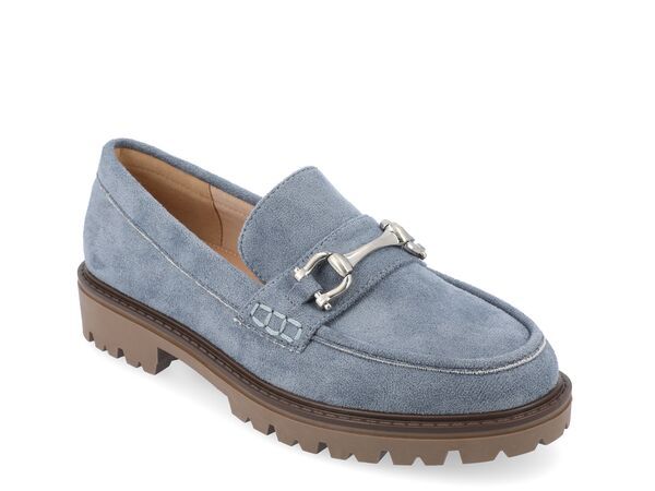 ジュルネ コレクション レディース シューズ スリッポン・ローファー Journee Collection Jessamey Loafer Blue ブルー