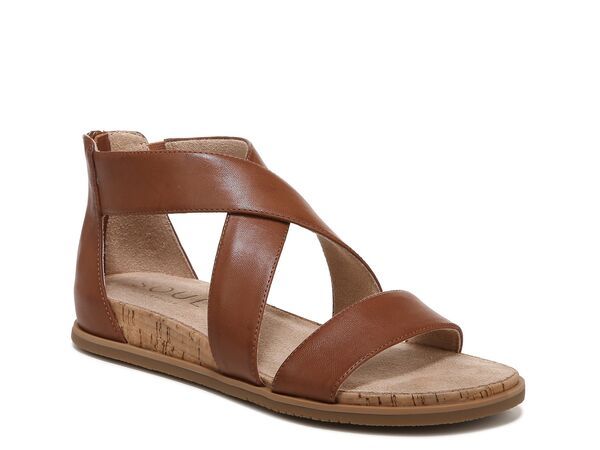 ソウルニュトライザー レディース シューズ サンダル SOUL Naturalizer Cindi Sandal Dark Brown ブラウン