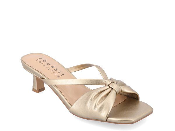 ジュルネ コレクション レディース シューズ サンダル Journee Collection Starling Sandal Gold Metallic ゴールド