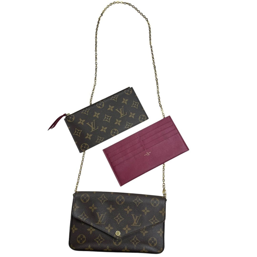 ルイヴィトン 財布 Monogram Felicie Pochette Chai
