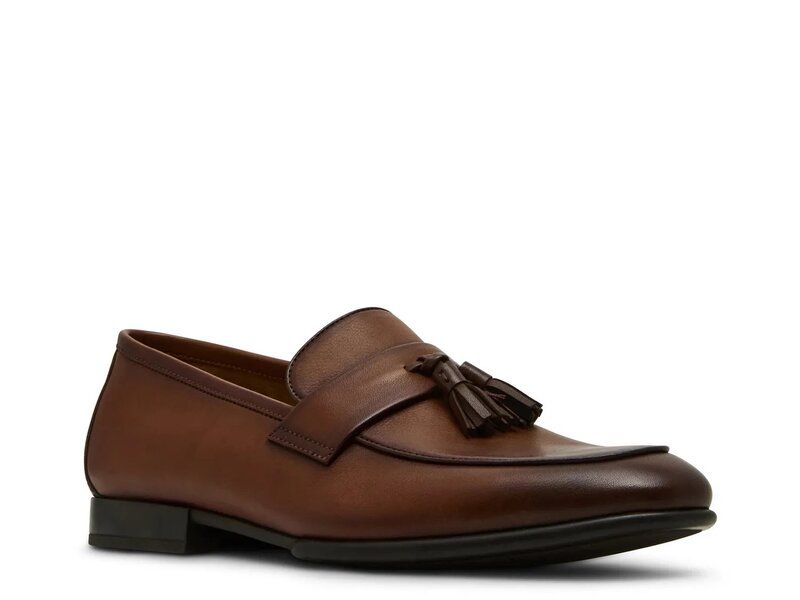 スティーブ マデン メンズ シューズ スリッポン・ローファー Steve Madden Biscayne Loafer Tan Leather タン
