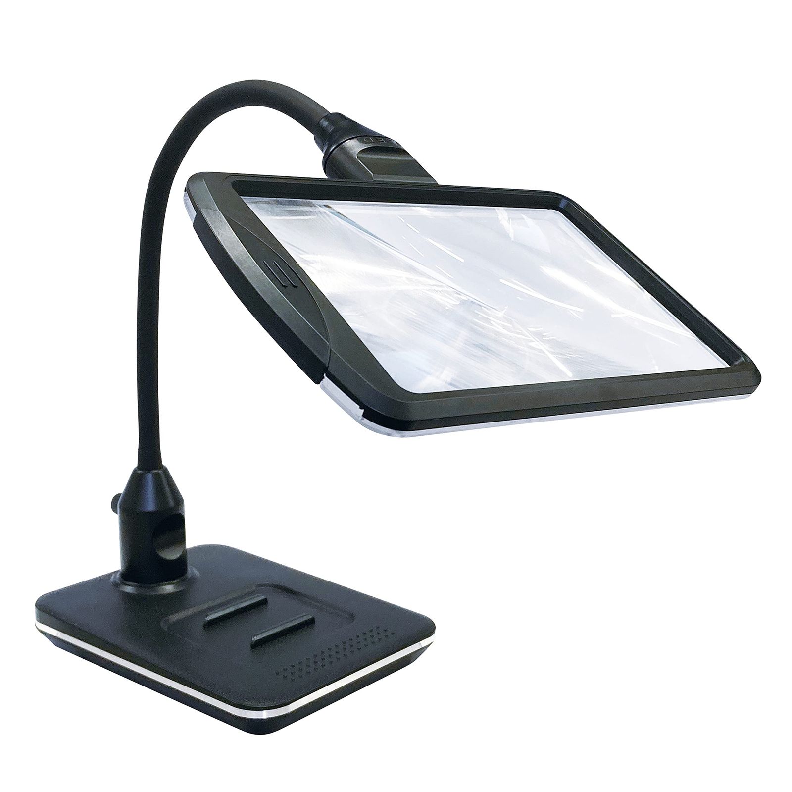 共栄プラスチック ルーペ スタンドライトルーペ LEDライト付き ブラック SR-75C-BL★m f82538ee