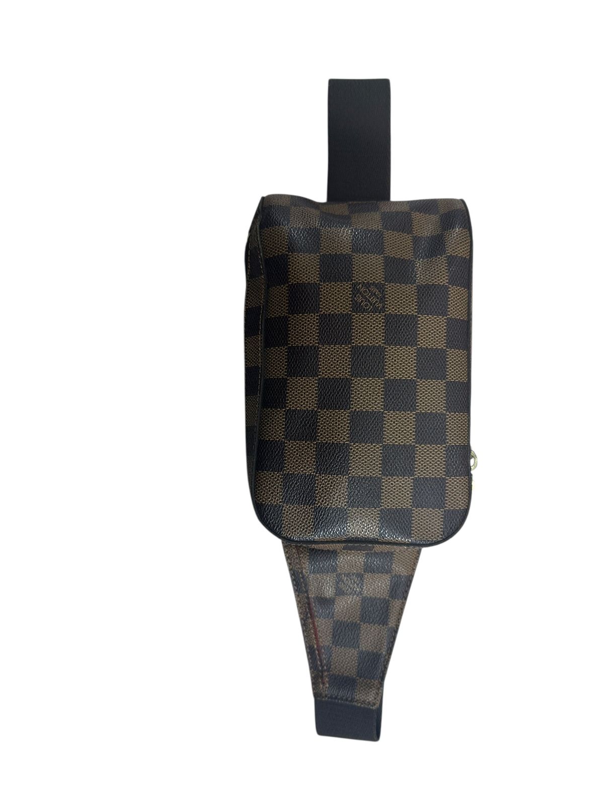 ルイヴィトン ベルト Damier Ebene Geronimos Belt B