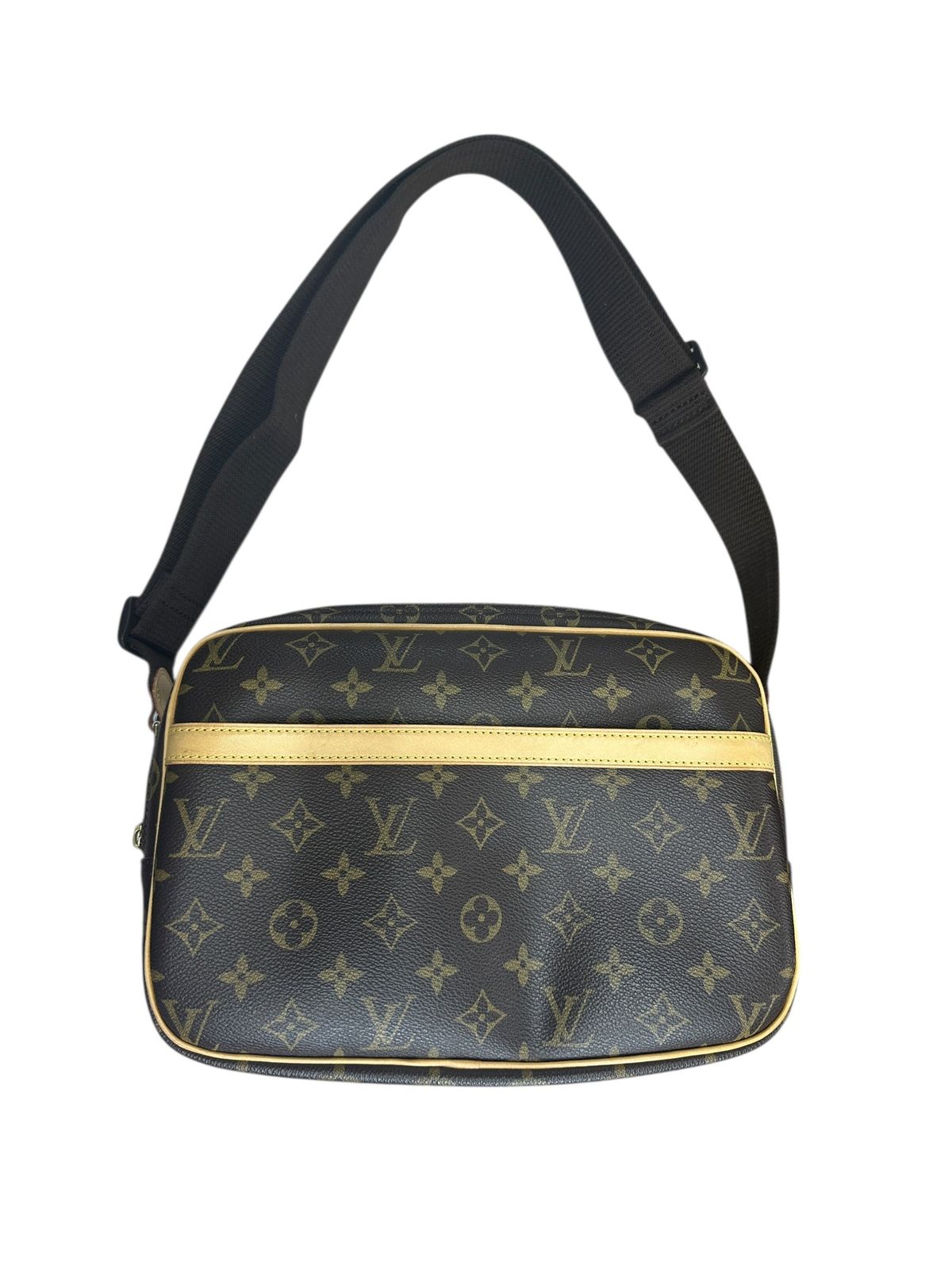 ルイヴィトン ハンドバッグ Monogram Reporter PM Cross