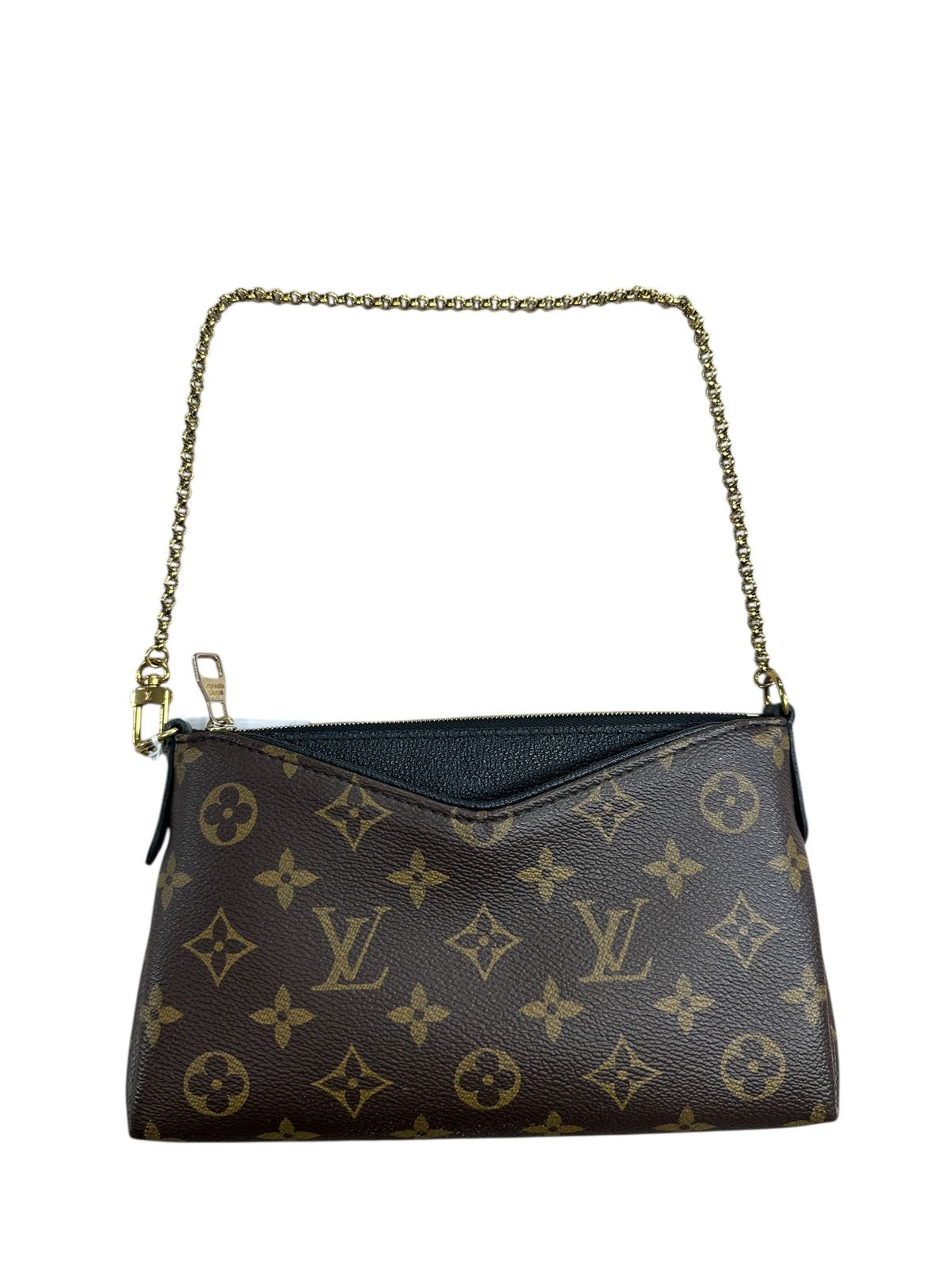 ルイヴィトン ハンドバッグ Monogram Pallas Clutch Bro