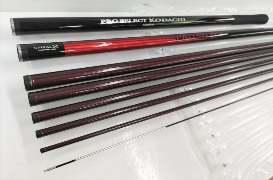 美品】シマノ プロセレクトコダチ 75-80Z（01）鮎竿 小太刀 KODACHI
