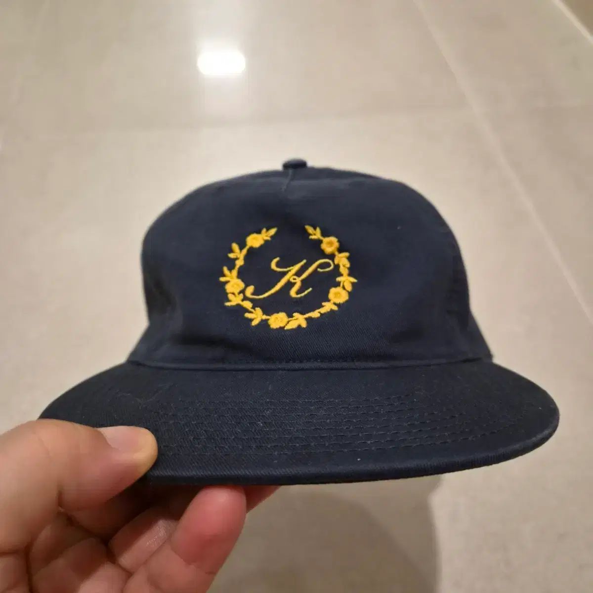 KITH キス 5パネル キャップ ネイビー (新品)