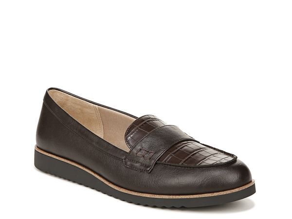 ライフストライド レディース シューズ スリッポン・ローファー LifeStride Zee Loafer Dark Brown ブラウン