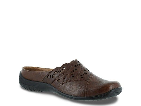 イージーストリート レディース シューズ サンダル Easy Street Forever Mule Dark Brown ブラウン