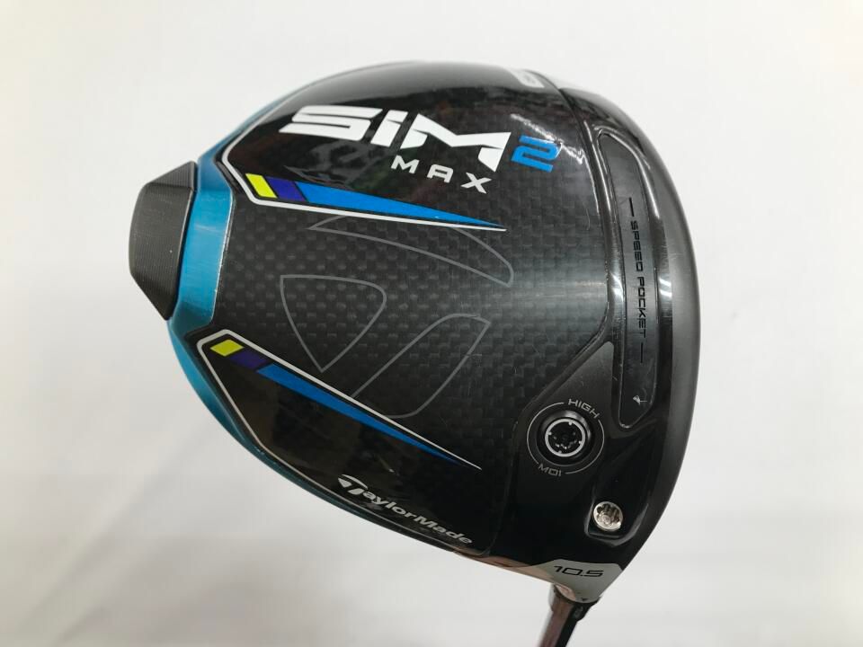 テーラーメイド　SIM2 MAX　10.5度　ディアマナ TB60　Sフレックス　ドライバー　中古　ゴルフドゥ！水戸店【最短即日発送】
