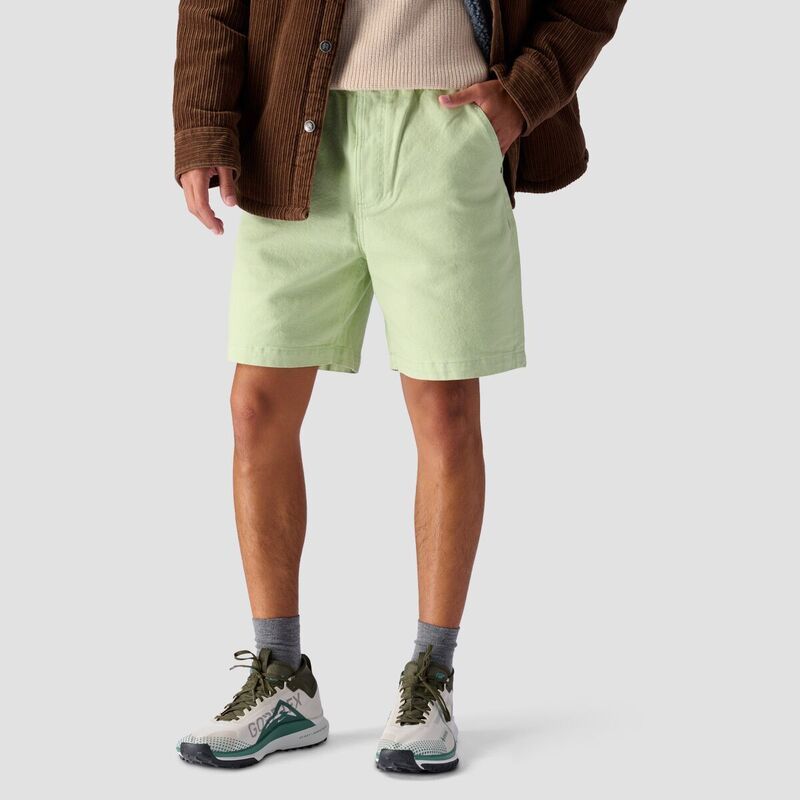ストイック メンズ ボトムス ハーフパンツ・ショーツ コットン Stoic Cotton Canvas Carpenter Short Mens Foam Green グリーン