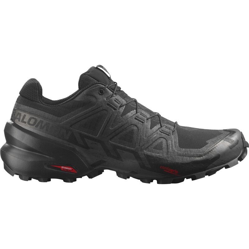 サロモン メンズ シューズ スニーカー Salomon Speedcross 6 Trail Running Shoe Mens BlackBlackMagnet ブラック