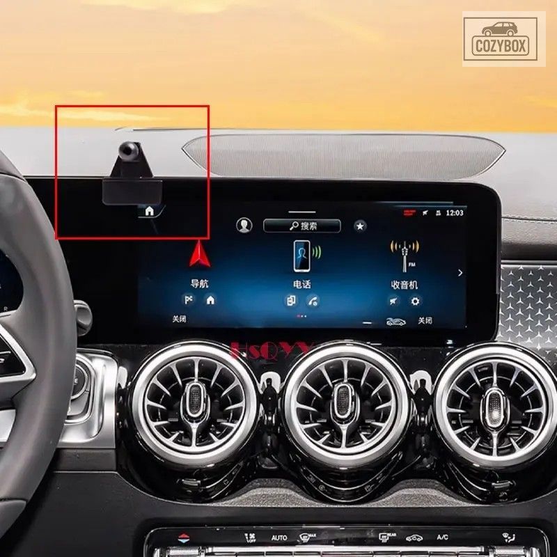 メルセデス ベンツ A B CLA GLA GLB EQA EQB クラス ダッシュボードマウント GPS 電話