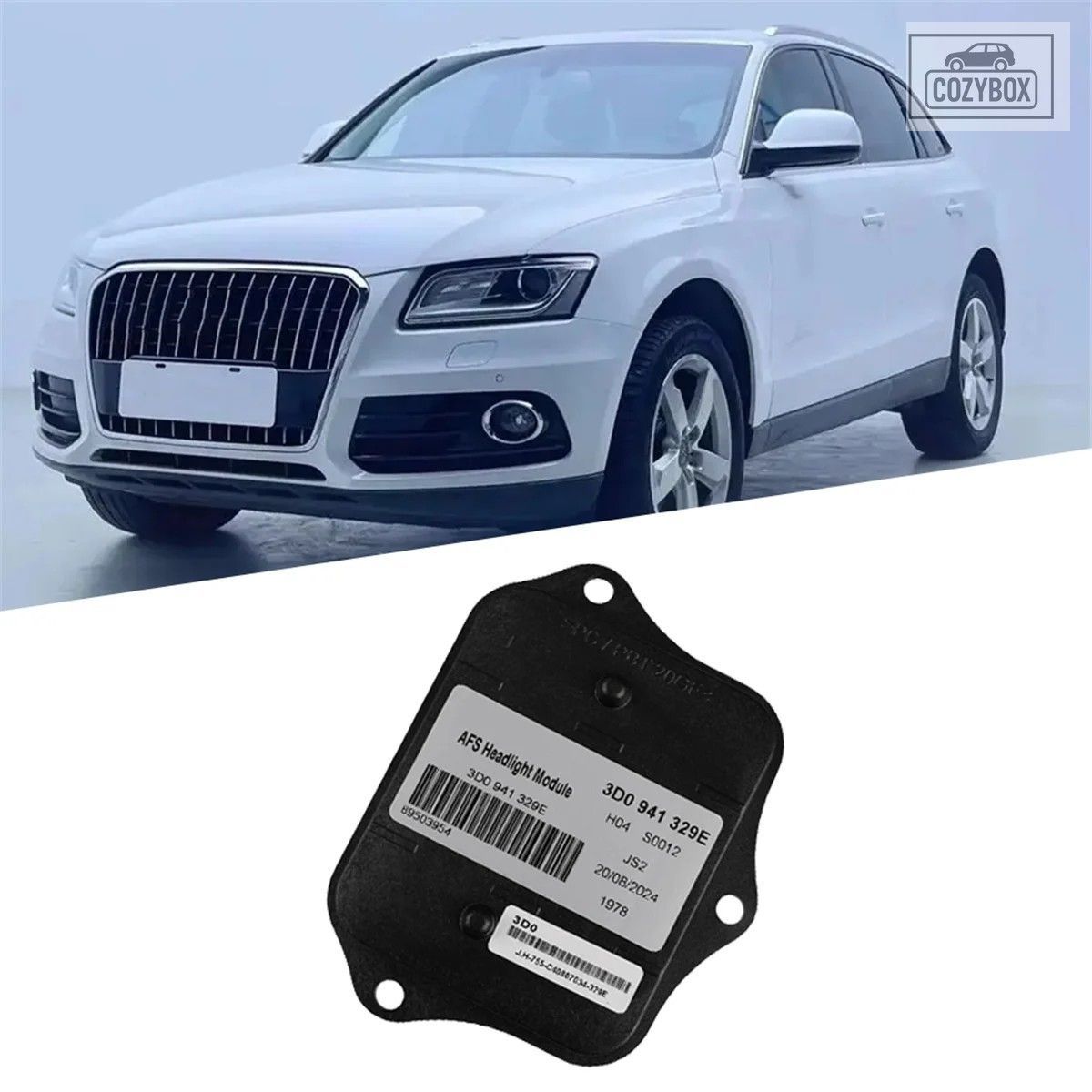 車 AFS ヘッドライト制御ベンドライトモジュール 3D0941329E Q5 III ゴルフ MK7 2013-