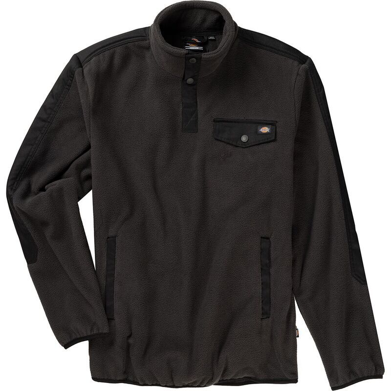 ディッキーズ メンズ アウター ジャケット・ブルゾン フリース Dickies Port Allen Polar Fleece Mens Charcoal チャコール