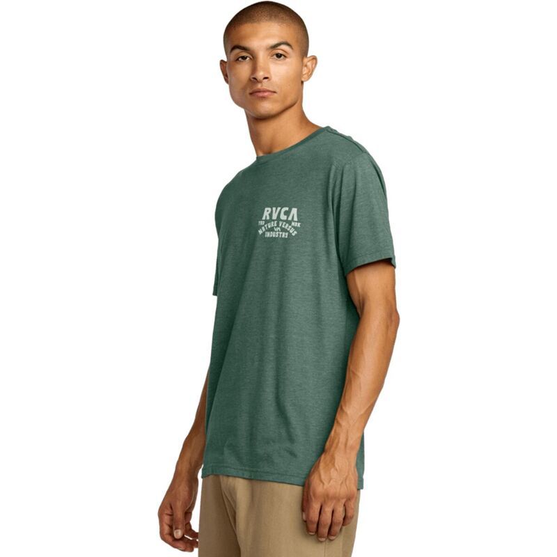 ルーカ メンズ トップス Tシャツ 半袖 RVCA Ridge ShortSleeve Shirt Mens Balsam Green グリーン