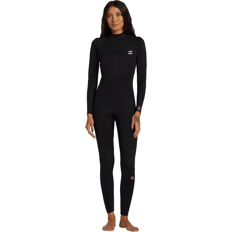 ビラボン レディース 水着 上下セット Billabong 32mm Foil BackZip Wetsuit Womens Black ブラック