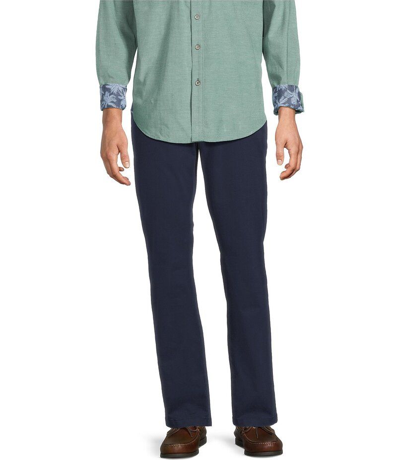トッミーバハマ メンズ ボトムス カジュアルパンツ パンツ Tommy Bahama Boracay Island Flat Front Chino Pants Ocean Deep