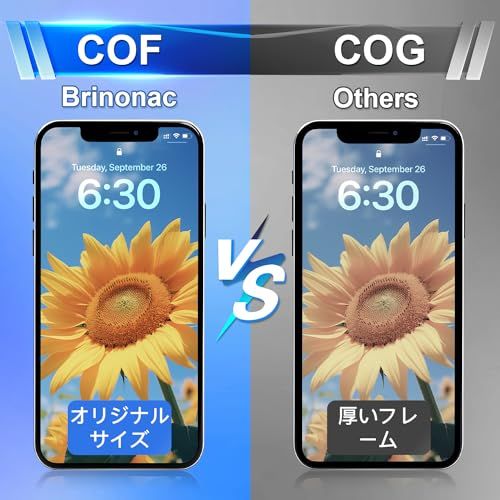 ☆新品☆Brinonac iPhone 13 液晶パネル 画面交換 キット - 6.1インチ フロントパネル LCD タッチパネル 修理パーツ ガラス スクリーン 修理 工具付属 779e8150
