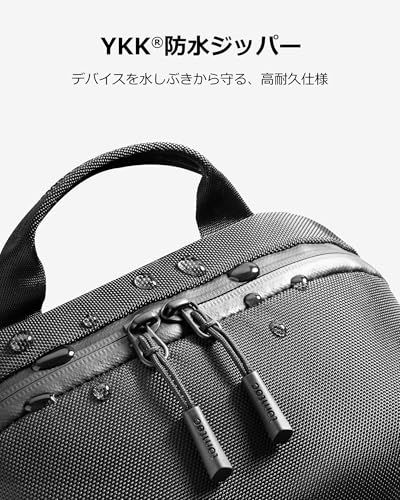 ☆新品☆[tomtoc] ボディバッグ メンズ 大容量 ショルダーバッグ 斜めがけバッグ EDC スリングバッグ 14インチ MacBook Pro M5 2026 / 13 MacBook Air M5 / 11インチ iPad Pro M 9bdc2754