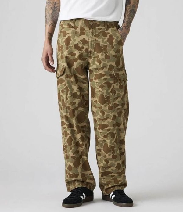 リーバイス メンズ ボトムス カジュアルパンツ LevisR Cargo Baggy Classicamo Pants Classic Duck Camo