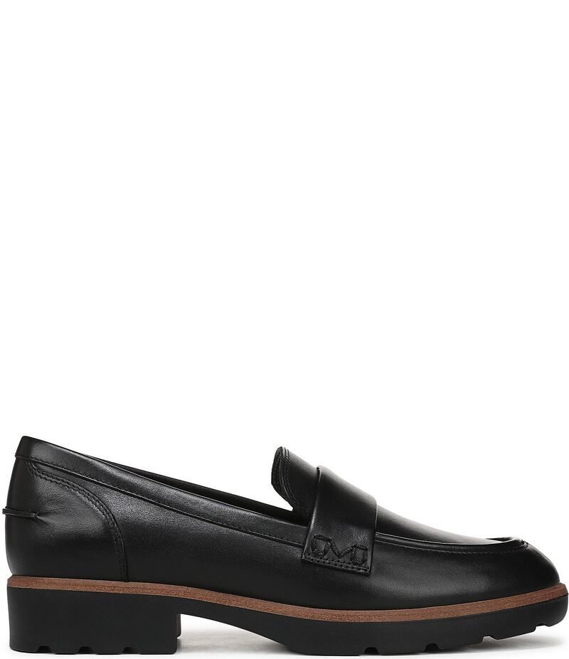 バイオニック レディース シューズ パンプス レザー ローファー Vionic Cleo Leather Penny Loafers Black ブラック