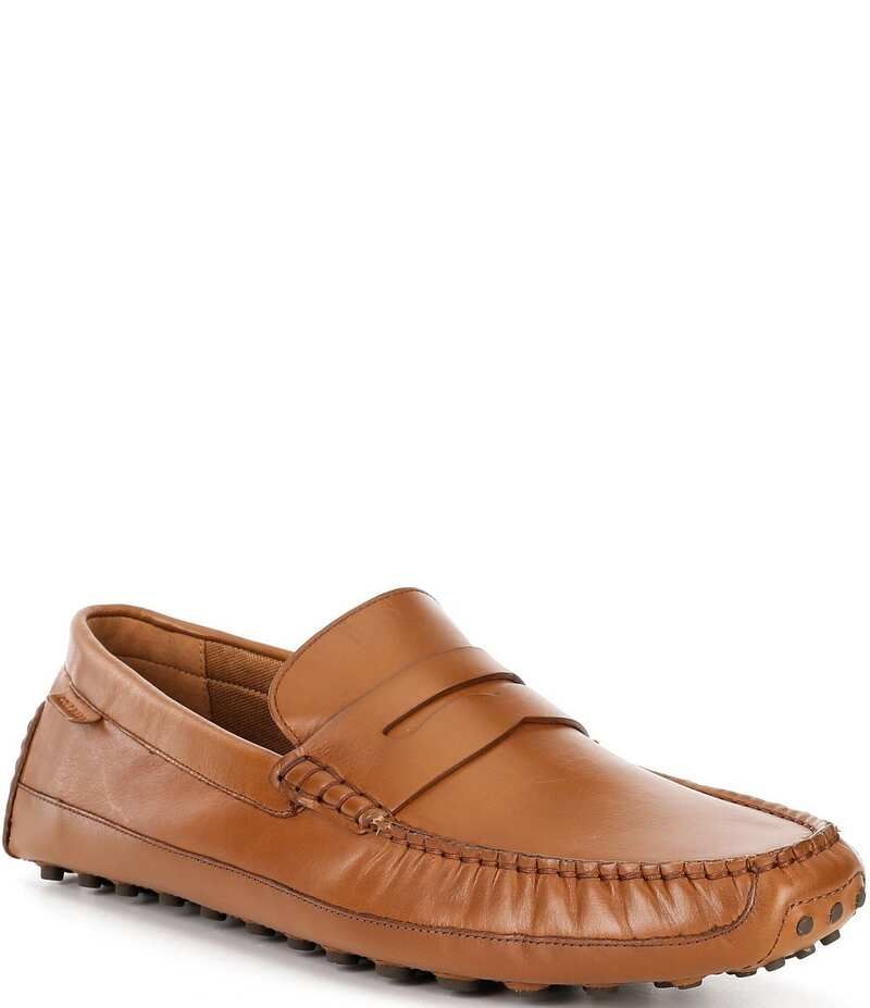 コールハーン メンズ シューズ スリッポン・ローファー ローファー Cole Haan Mens Davies Grand Penny Driver Loafers British TanJava タン