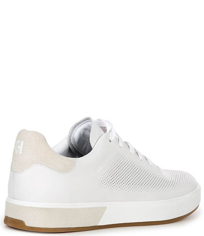 コールハーン メンズ ボトムス カジュアルパンツ スニーカー Cole Haan Mens GrandPro Angleace Sneakers Optic WhiteSilver BirchOptic White ホワイト