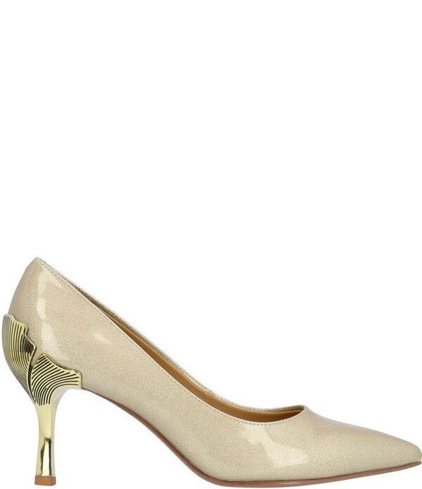 ジェイレニー レディース シューズ パンプス J Renee Tacy Patent Pumps Taupe トープ