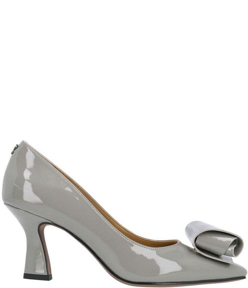 ジェイレニー レディース シューズ ヒール J Renee Karali Patent Pumps Dark Grey グレー