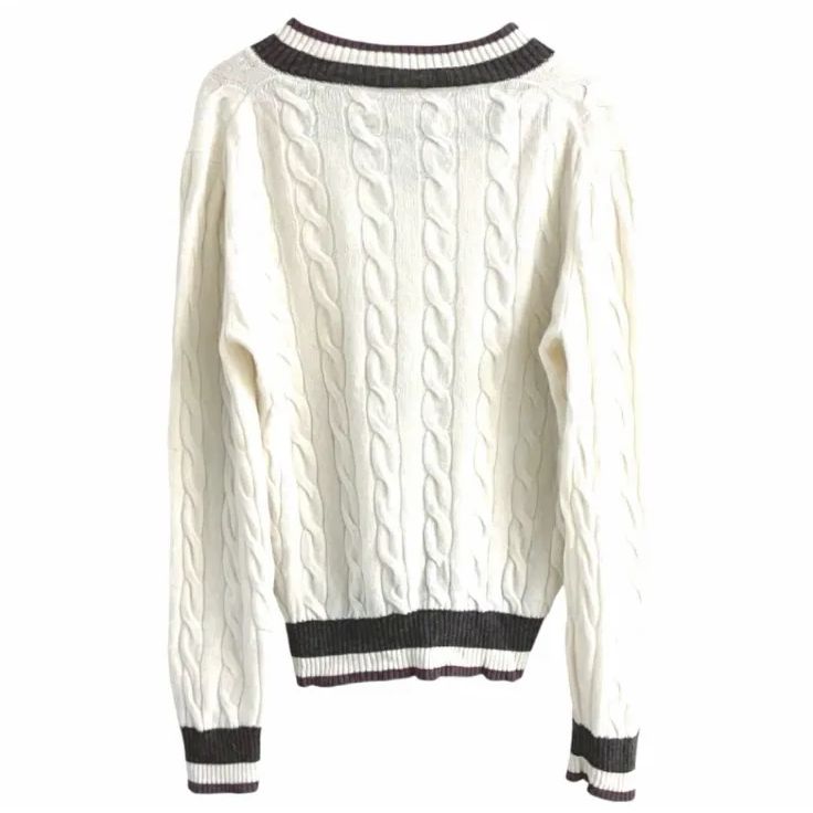 GRAN SASSO グランサッソ Vネック ニット セーター 48