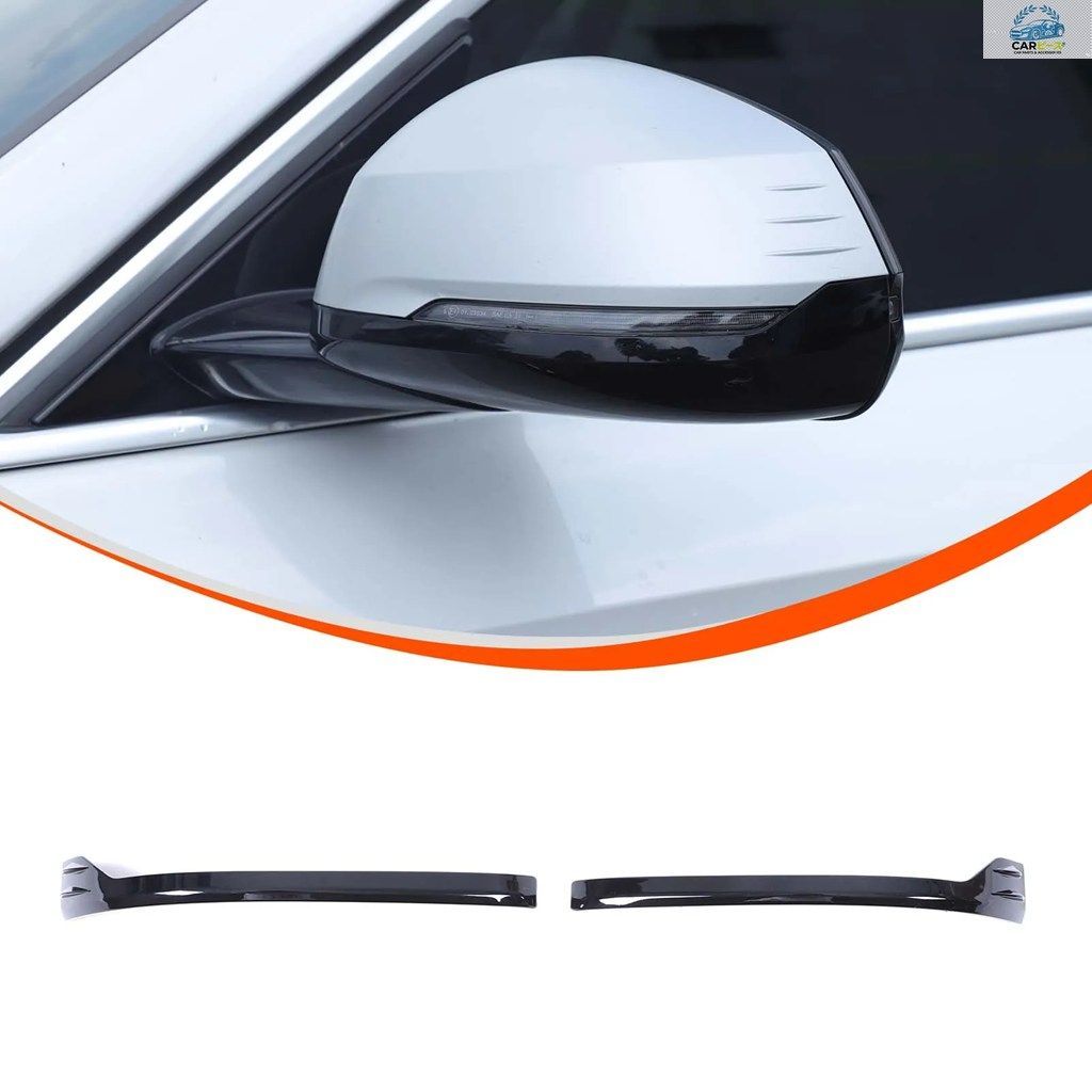 BMW X1 IX1 U10 U11 2023+用 サイドドア リアビューミラーカバー トリムストリップ ABS製 自動車アクセサリー 左ハンドル車用
