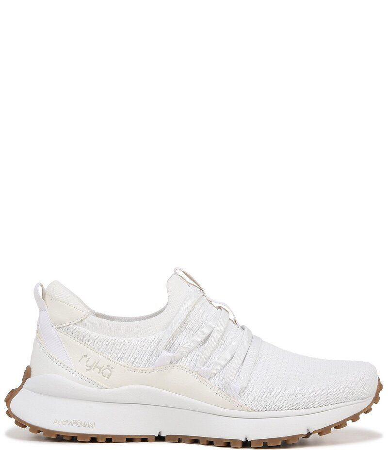 ライカ レディース シューズ スニーカー レース Ryka Jumpstart Lace Slip On Sneakers Brilliant White ホワイト