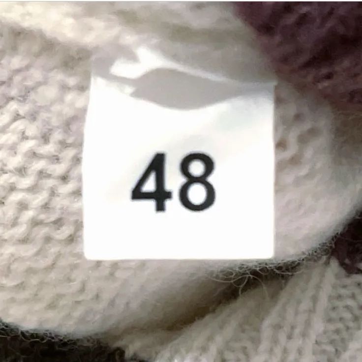 GRAN SASSO グランサッソ Vネック ニット セーター 48
