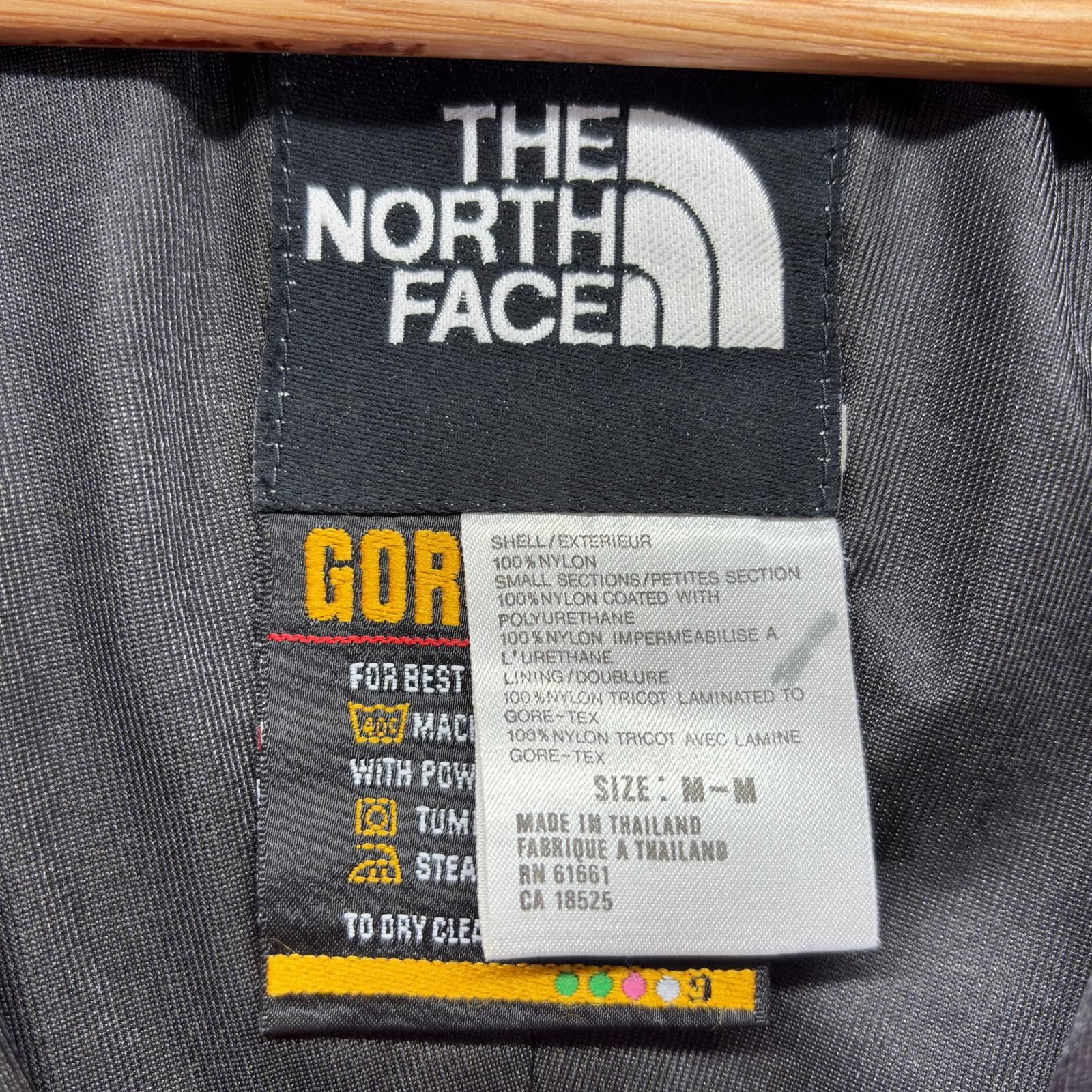古着 ザ・ノースフェイス THE NORTH FACE GORE-TEX ツナギ 長袖 ジャンプスーツ スキーウェア M ブラック系 マルチカラー メンズ 古着 ザ・ノースフェイス THE NORTH FACE GORE-TEX ツナギ 長袖 ジャンプスーツ スキーウェア M ブラック系 マルチカラー メンズ