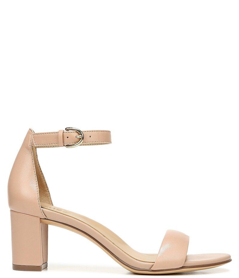 ナチュライザー レディース シューズ サンダル アンクル レザー Naturalizer Vera Leather Ankle Strap Dress Sandals Creme Brulee