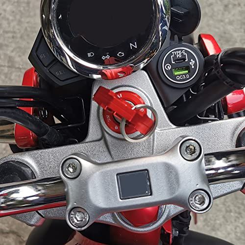 R★クイックチャージャー 3.0 USB電源キット 適合車種 ホンダ モンキー 125 Monkey 125 JB02 JB03 JB05