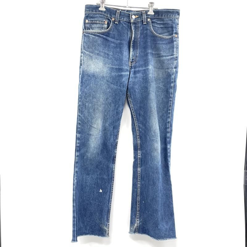 【中古】00s LEVI'S 517 00517-0216 W34 L32 インディゴ リーバイス[17]