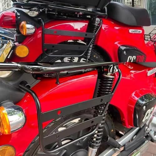 R★FOR クロスカブ CC110 クロスカブCC50 2025 サイドバッグスタンド荷物ラック取付ブラケットオートバイタイヤ抗摩擦 Cross Cub CC110 CC50 2020-2026 アクセサリー