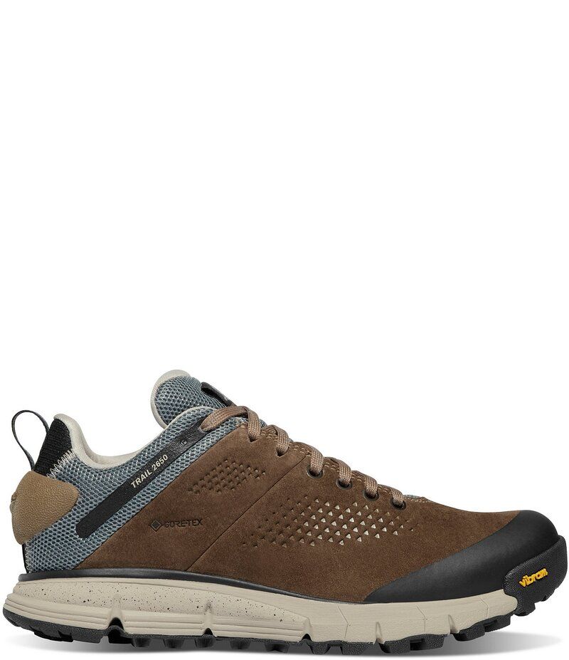 ダナー レディース シューズ スニーカー Danner Womens Trail 2650 GTX Waterproof Hiking Sneakers Kangaroo BrownStormy Weather ブラウン