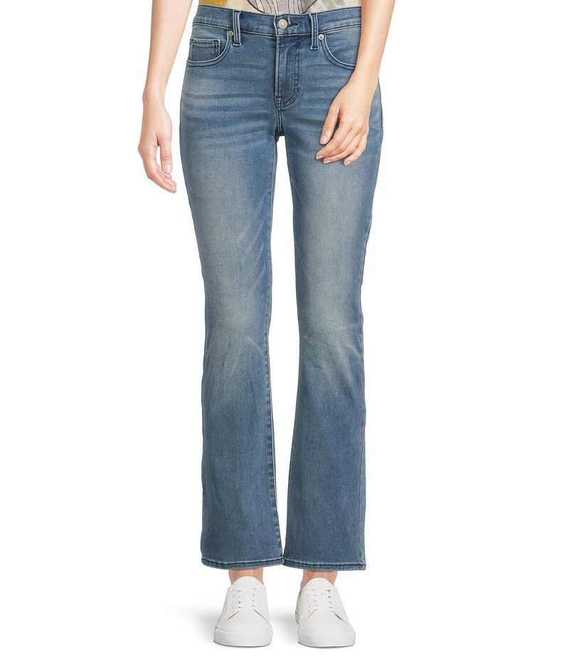 ラッキーブランド レディース ボトムス デニムパンツ デニム アンクル ブーツ Lucky Brand Sweet Boot Mid Rise 5Pocket Stretch Denim Boot Leg Ankle Jean Glass Mount デニム