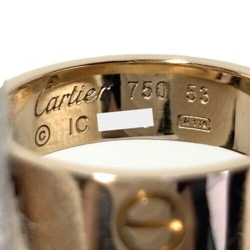 CARTIER カルティエ ラブ リング クラシックモデル B4084853 750PG
